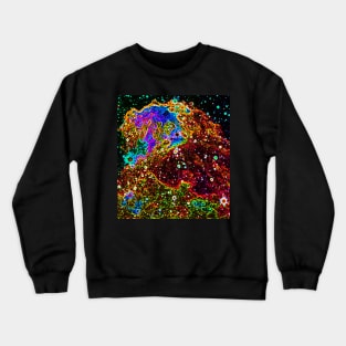 Black Panther Art - Glowing Edges 617 Crewneck Sweatshirt